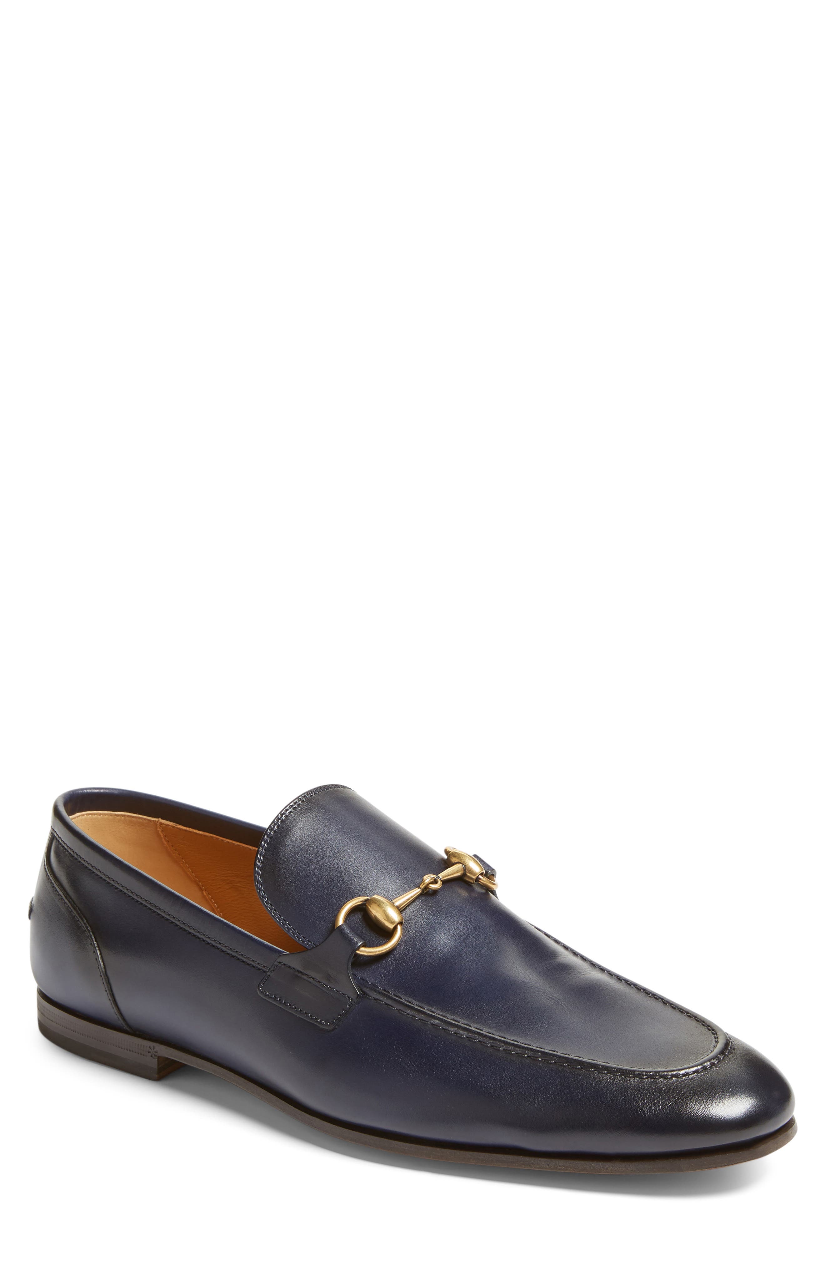 Мужские туфли Gucci Jordaan Horsebit Loafer