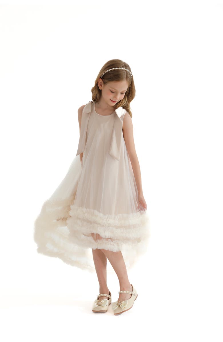 Tulleen Violeta Dress, Alternate, color, Cream