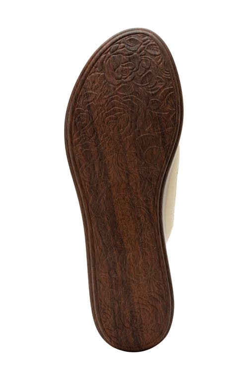 Alegria By Pg Lite Triniti Platform Wedge Slide Sandal