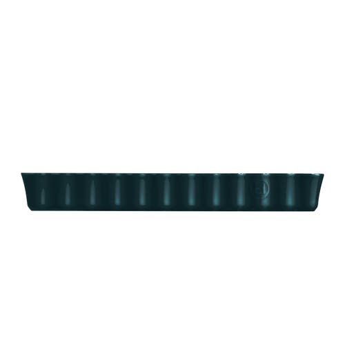 Emile Henry Slim Tart Dish In Ocean