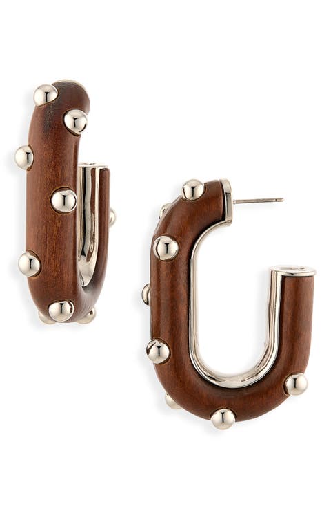 Large Link Earrings