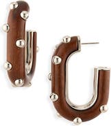 Rabanne Large Link Earrings