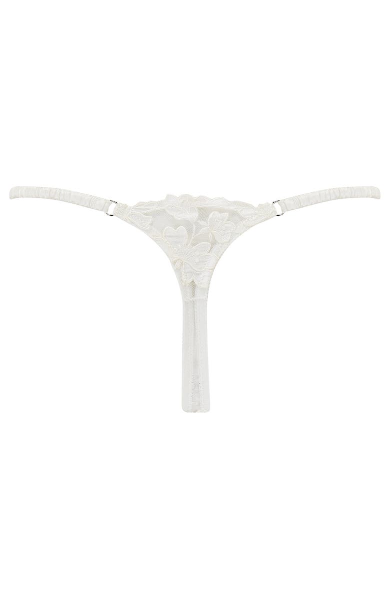 Scarlett Gasque Velma Thong, Alternate, color, White