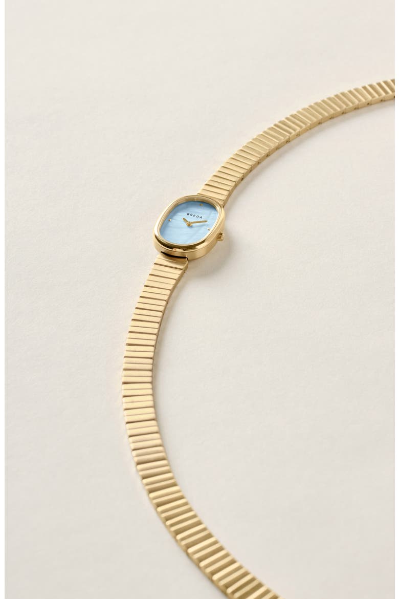 Jane Watch Choker Necklace, 23mm, Alternate, color, BLUE