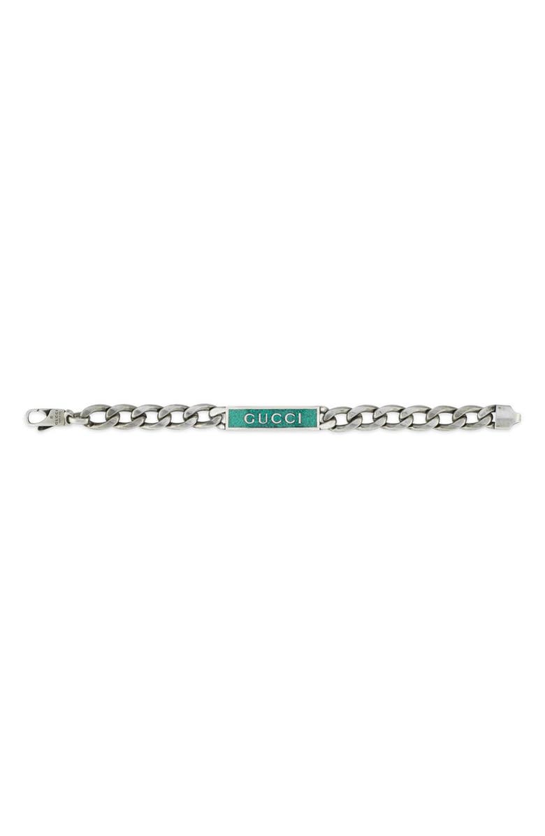 Gucci Gourmette Curb Chain Bracelet, Alternate, color,