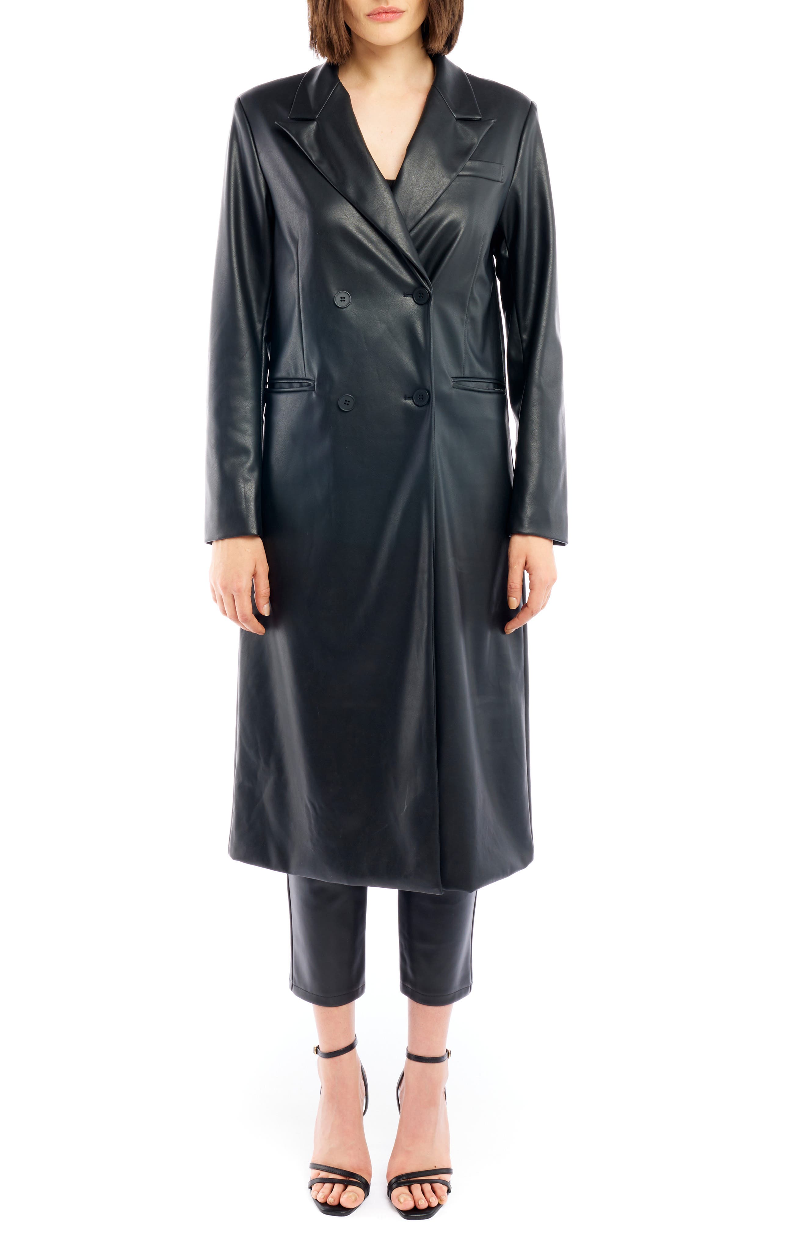 Bina Faux Leather Jacket