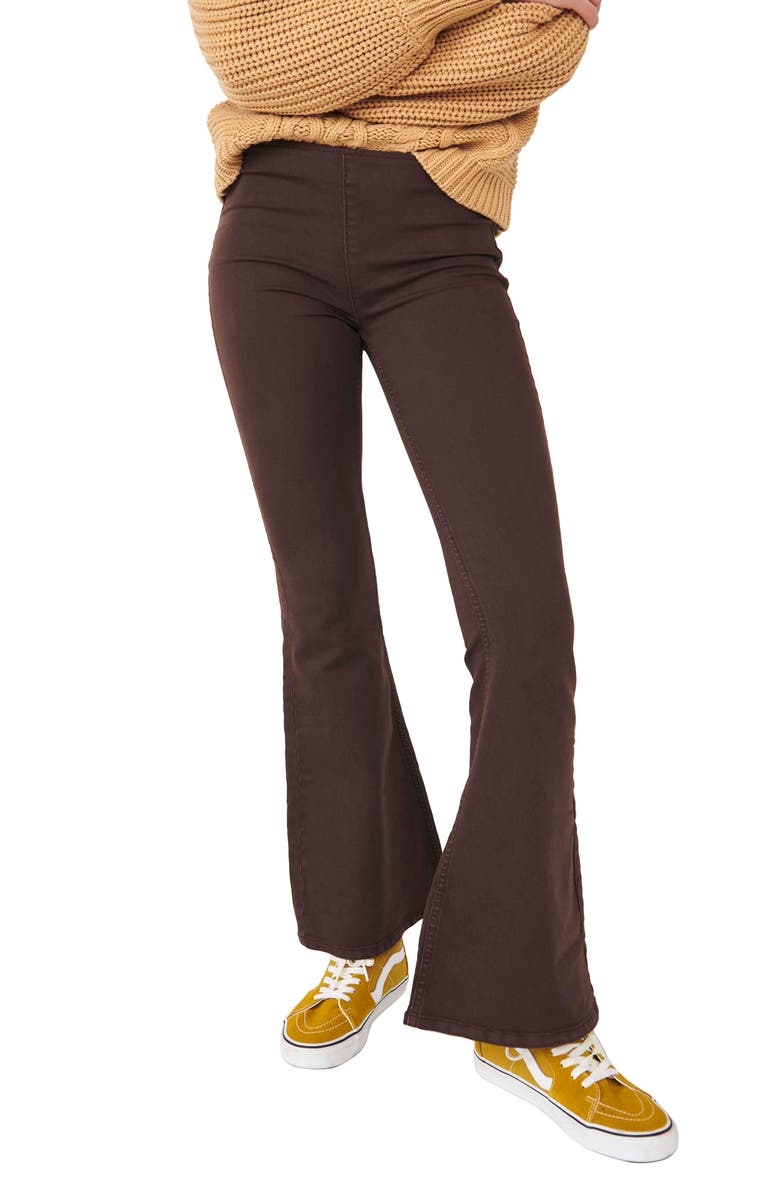 Free People We the Free by Free People Penny Pull-On Flare Pants, Main, color, 