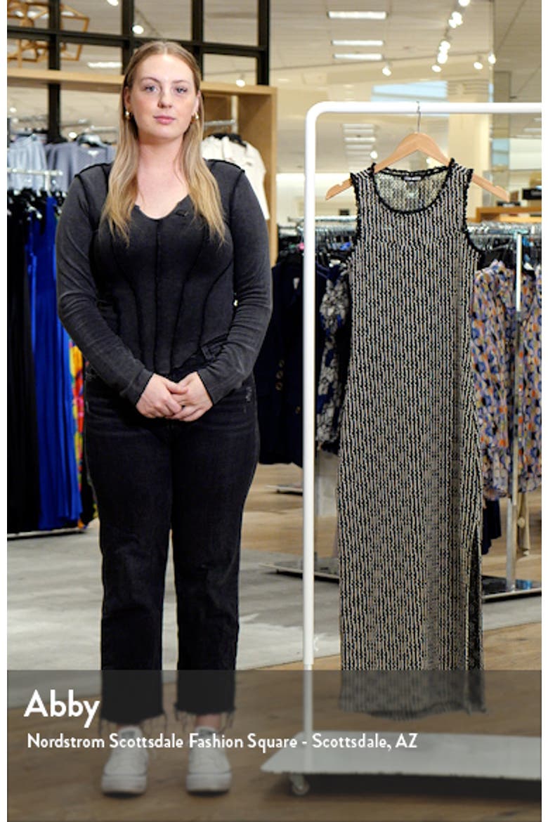 Nyssa Textured Sleeveless Knit Dress video
