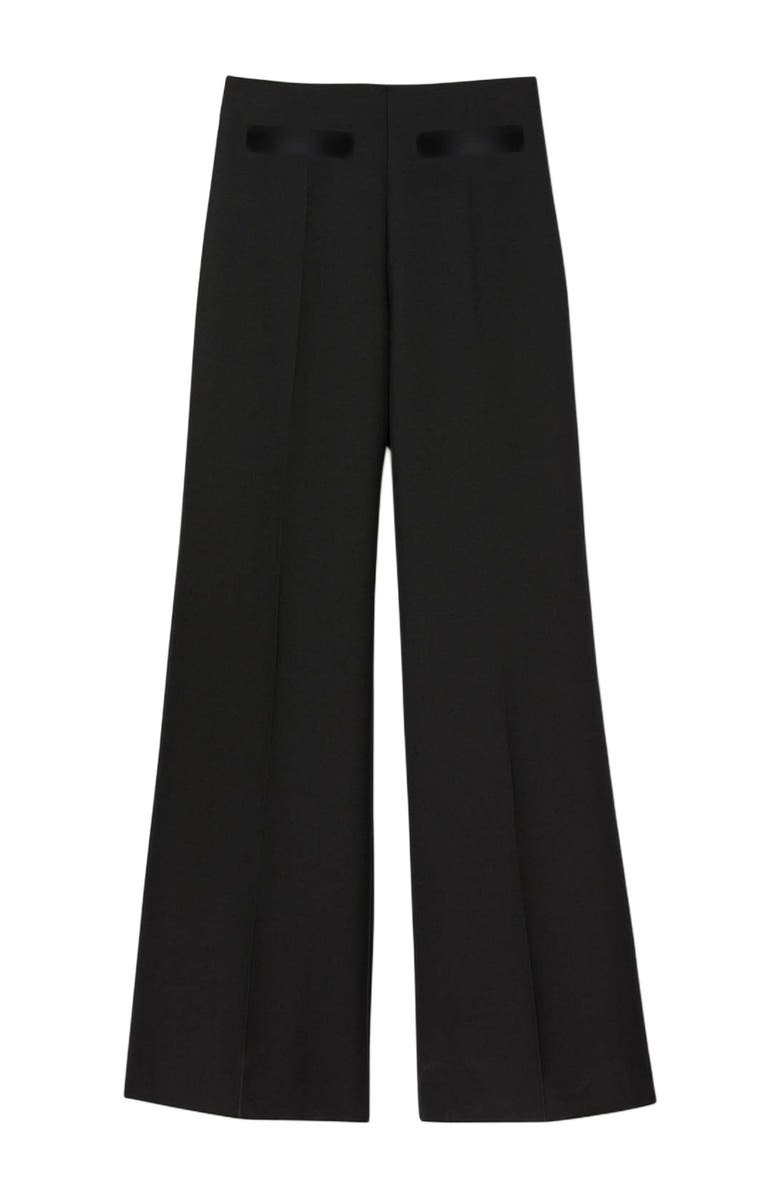 SANDRO Pocket detail trousers, Alternate, color, Black