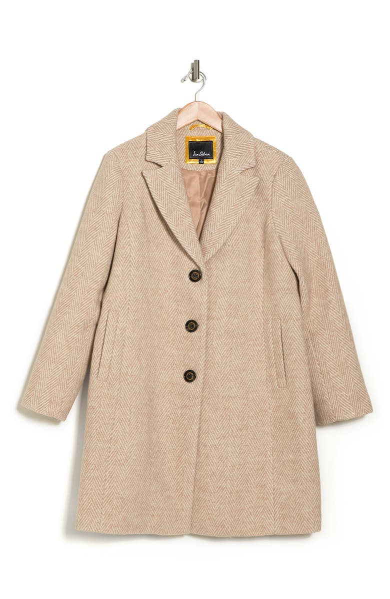 Sam Edelman Notch Collar 3-Button Wool Blend Jacket, Alternate, color, 