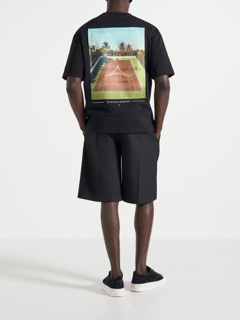 Aaron Club Saint-Tropez Cotton T-Shirt
