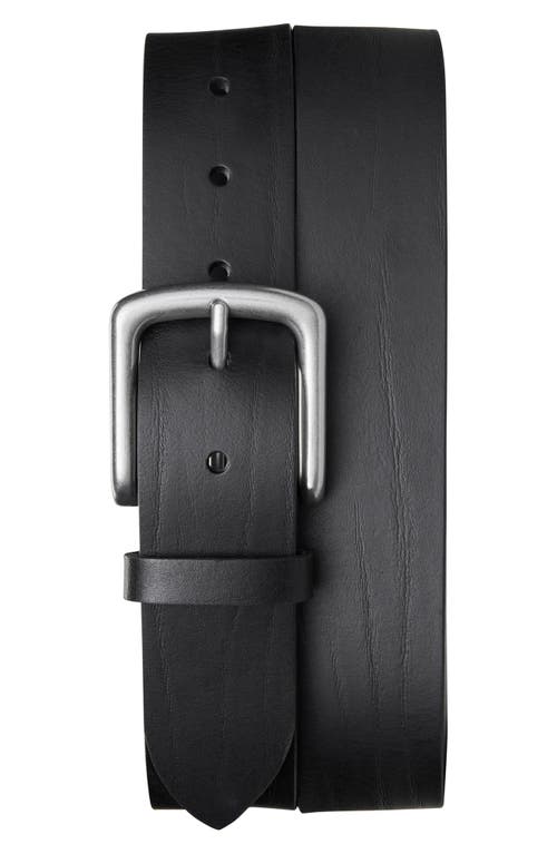 Shinola Essential Leather Belt In Black