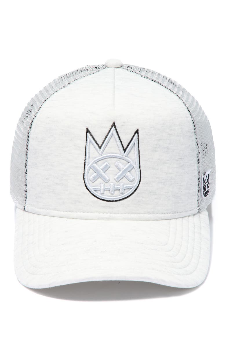 Cult of Individuality Shimuchan Logo Trucker Hat, Alternate, color, 