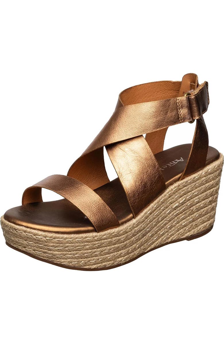ANTELOPE Hadley Espadrille Wedge Sandal, Main, color,