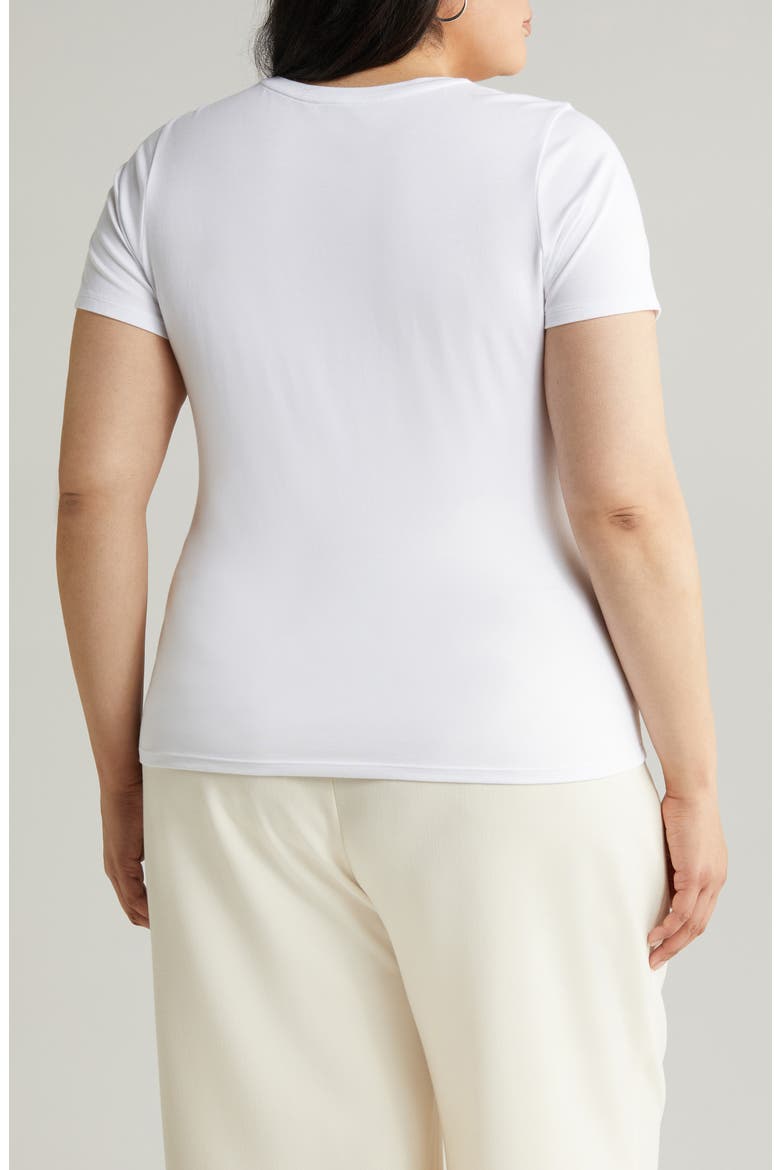 Crewneck T-Shirt, Alternate, color, WHITE