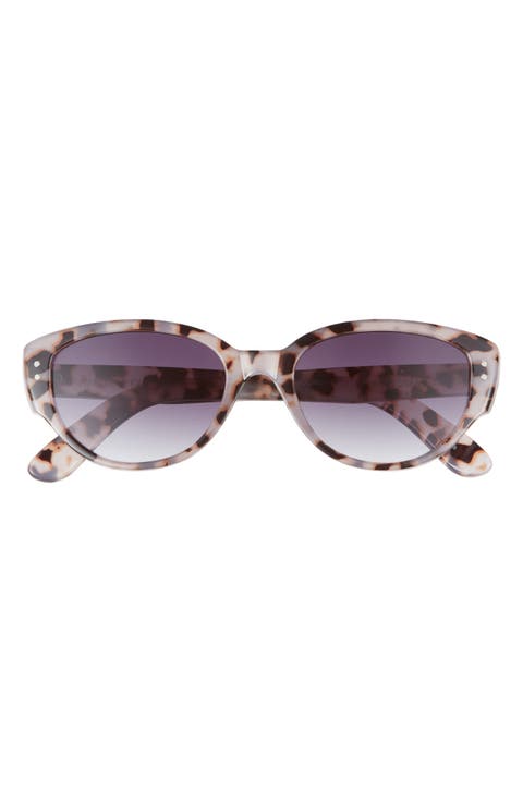 55mm Cat Eye Sunglasses