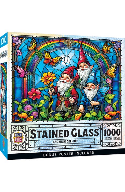 Gnomish Delight 1000 Piece Jigsaw Puzzle