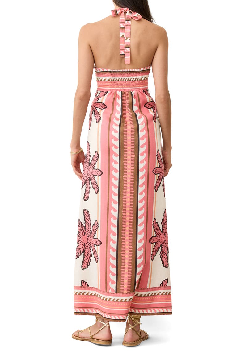 Canyon Halter Maxi Sundress, Alternate, color, DESERT
