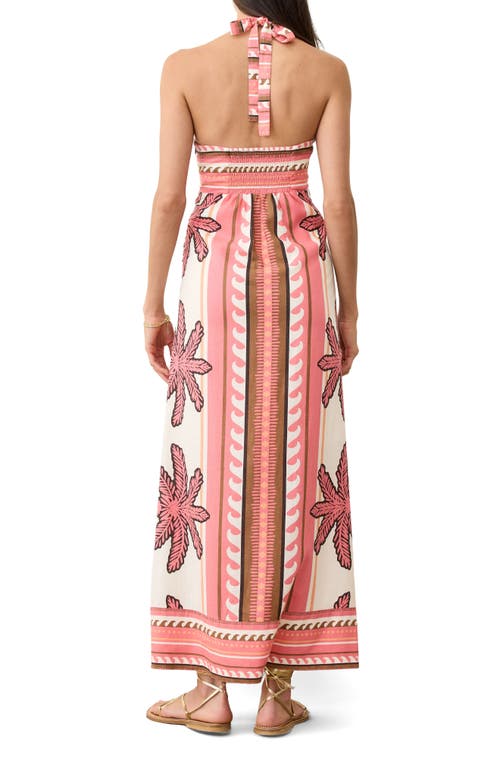 Marine Layer Canyon Halter Maxi Sundress