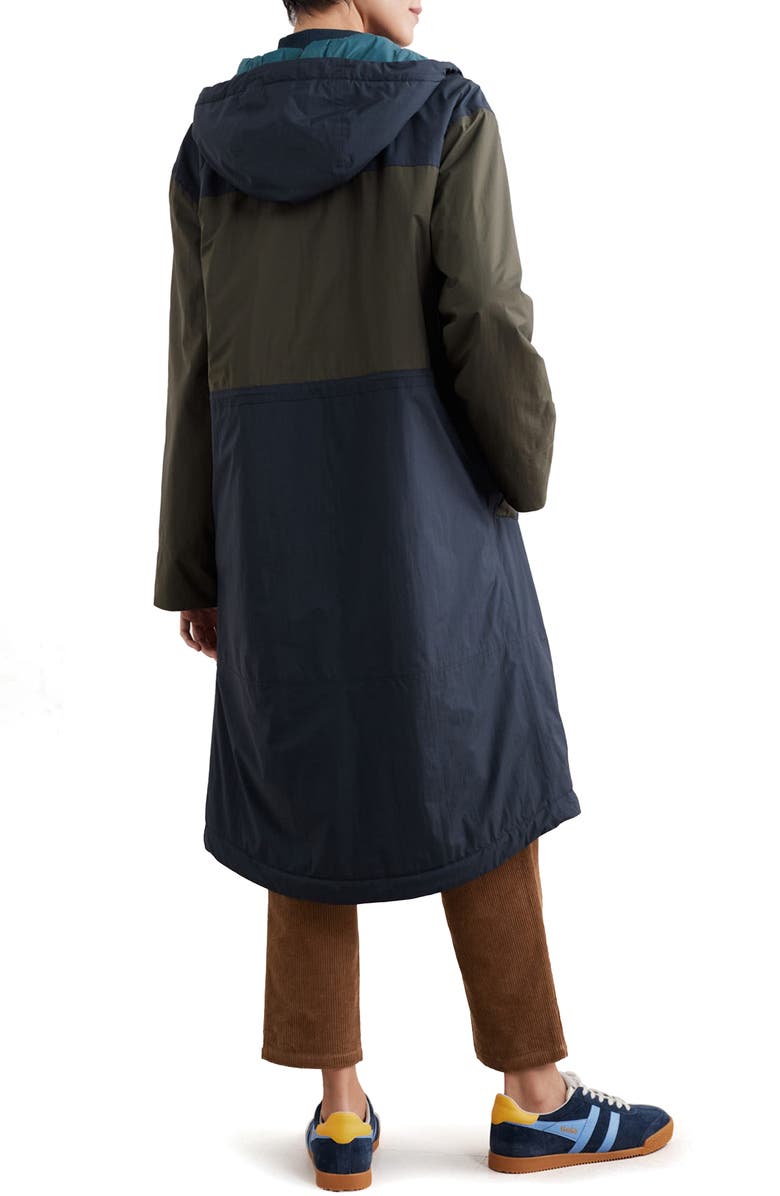 Seasalt Cornwall Chapel Rock Long Hooded Raincoat, Alternate, color, 