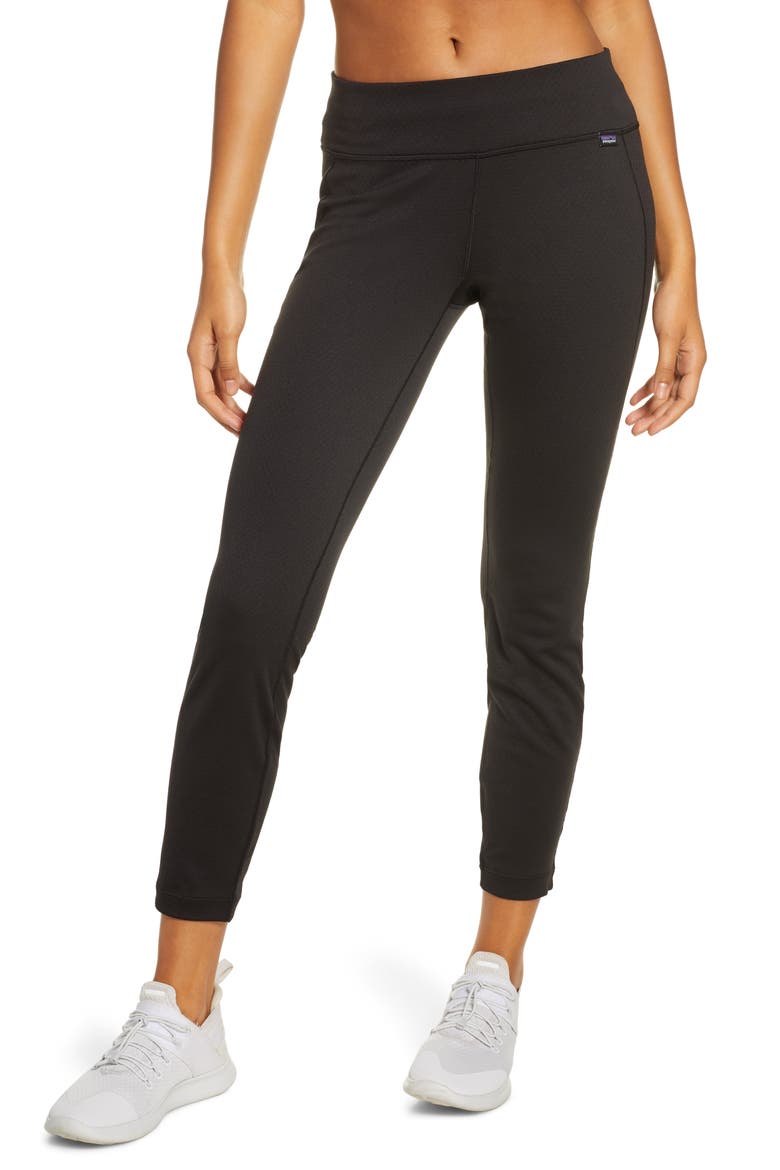 Capilene® Midweight Base Layer Pants, Main, color, BLK BLACK