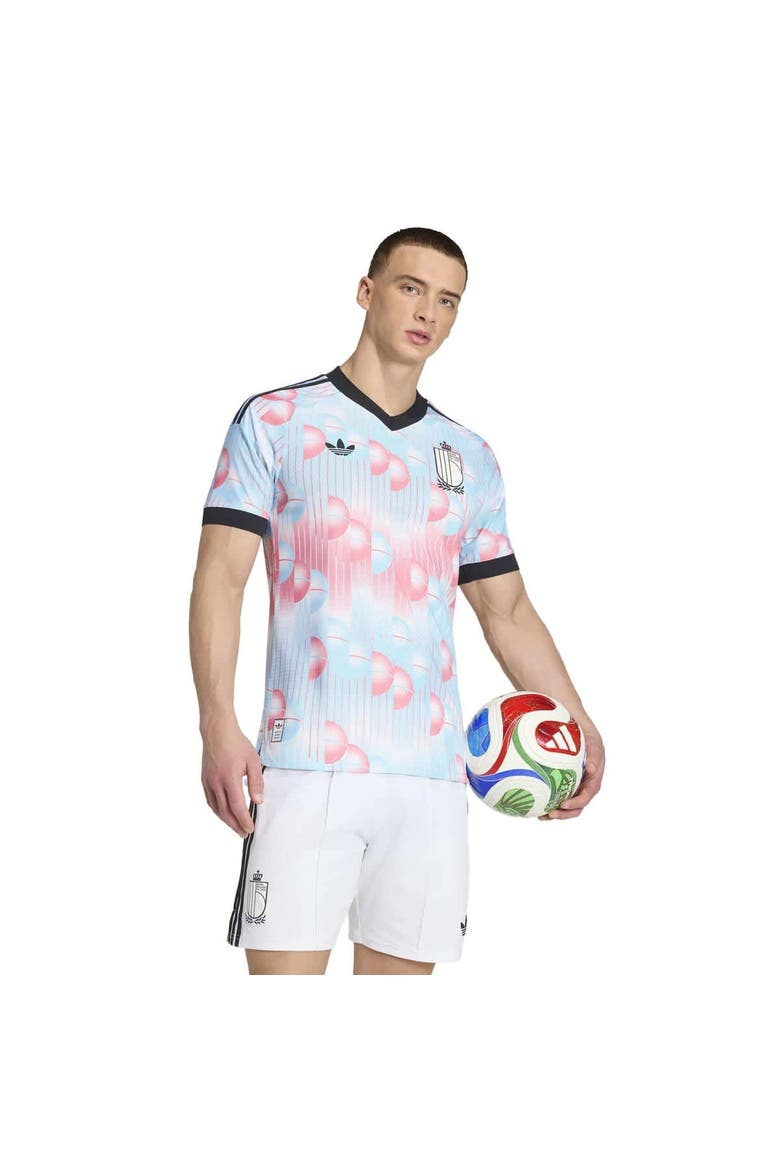 Men's adidas  Light Blue Belgium National Team 2026 Away On-Field Authentic Jersey, Main, color, Light Blue