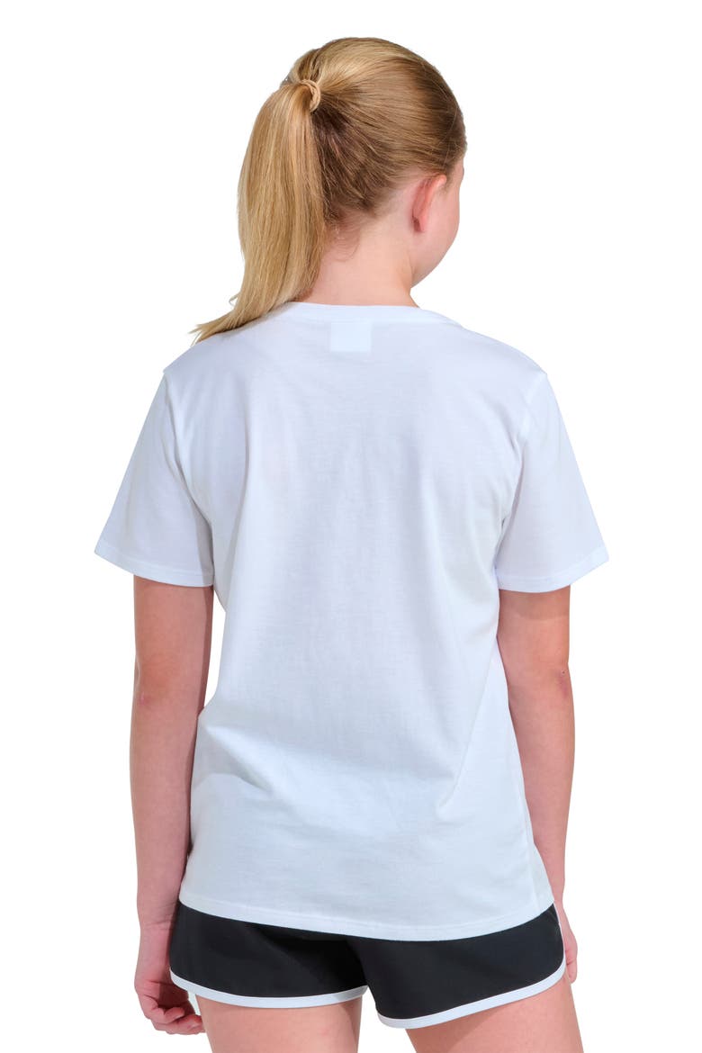 Kids' Jersey Graphic T-Shirt, Alternate, color, WHITE