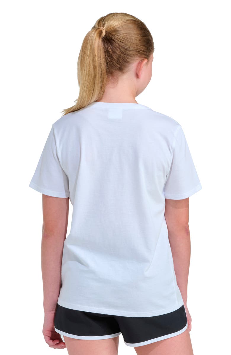 adidas Kids' Jersey Graphic T-Shirt, Alternate, color, White