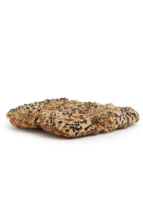 Warmies Plush Slippers In Leopard