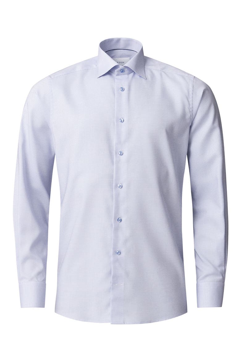 Contemporary Fit Microcheck Cotton Dress Shirt, Alternate, color, MEDIUM PINK