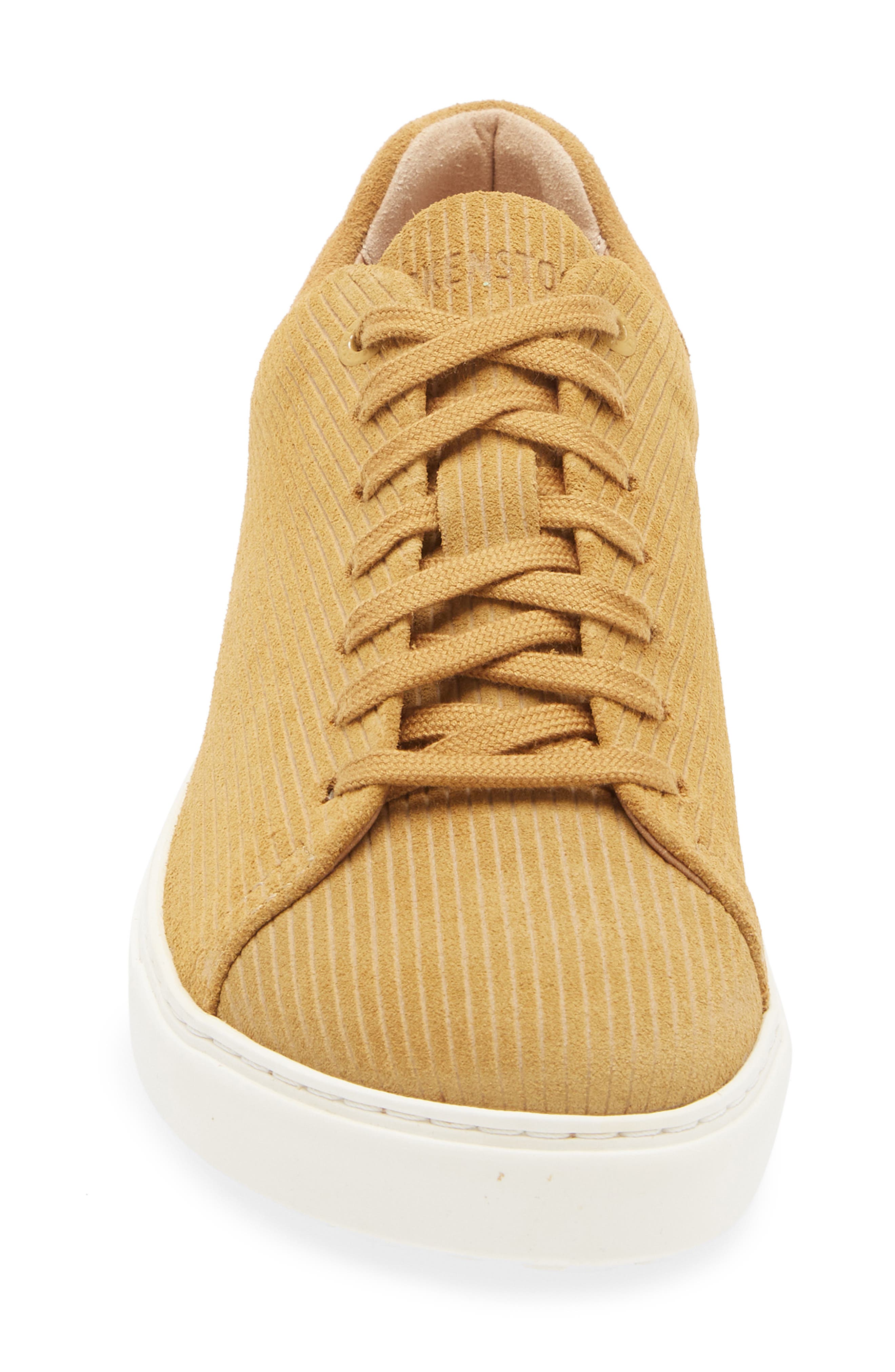 Birkenstock Bend Corduroy Low Top Sneaker, Alternate, color, Cork Brown