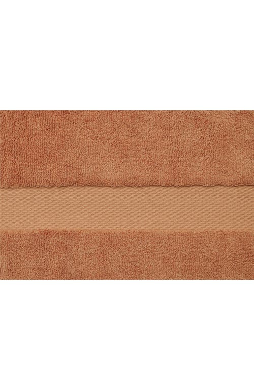 Sferra Bello Nuovo Bath Sheet In Terracotta