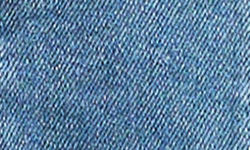 Shop Tractr Kids' Cargo Denim Skirt In Med Wash