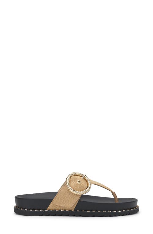 Jessica Simpson Cymmeri Stud Sandal In Natural Raffia