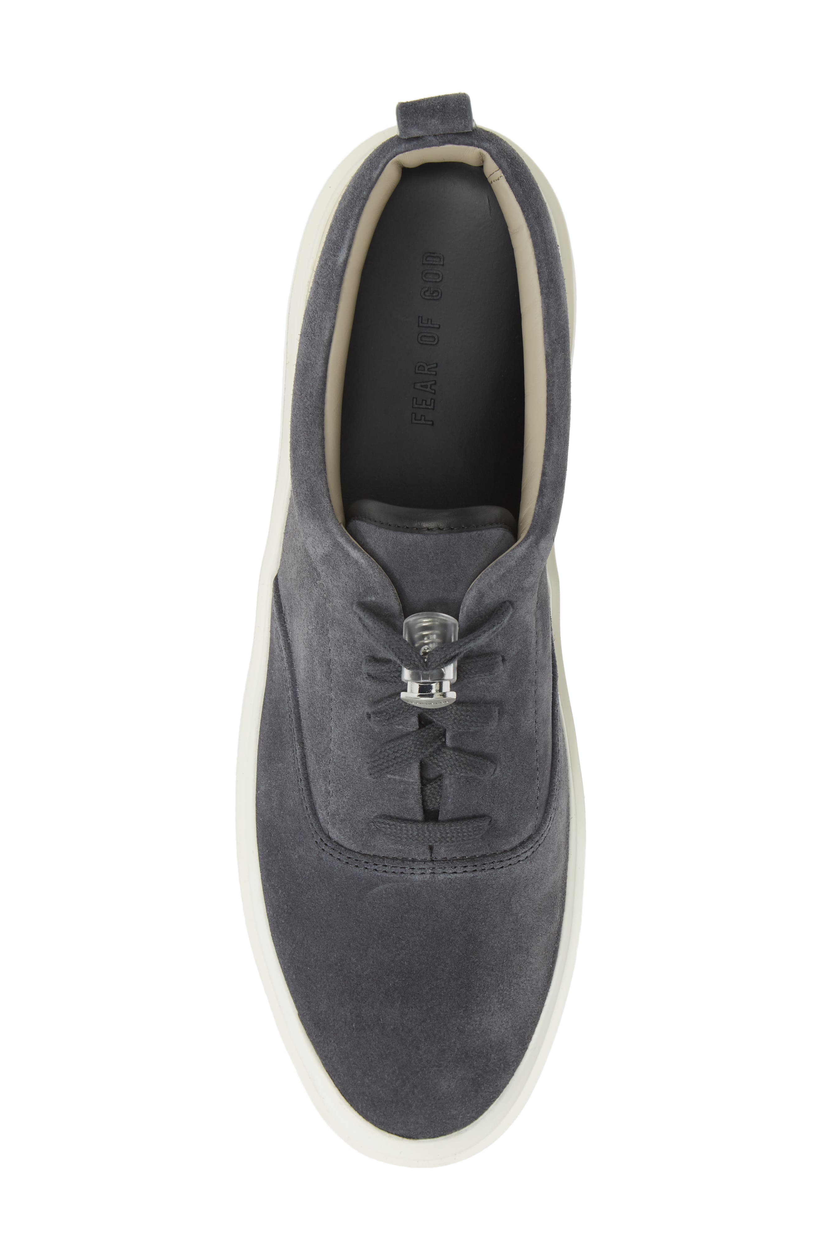 101 Low Top Sneaker, Alternate, color, BLACK SUEDE W/ CREAM LEATHER