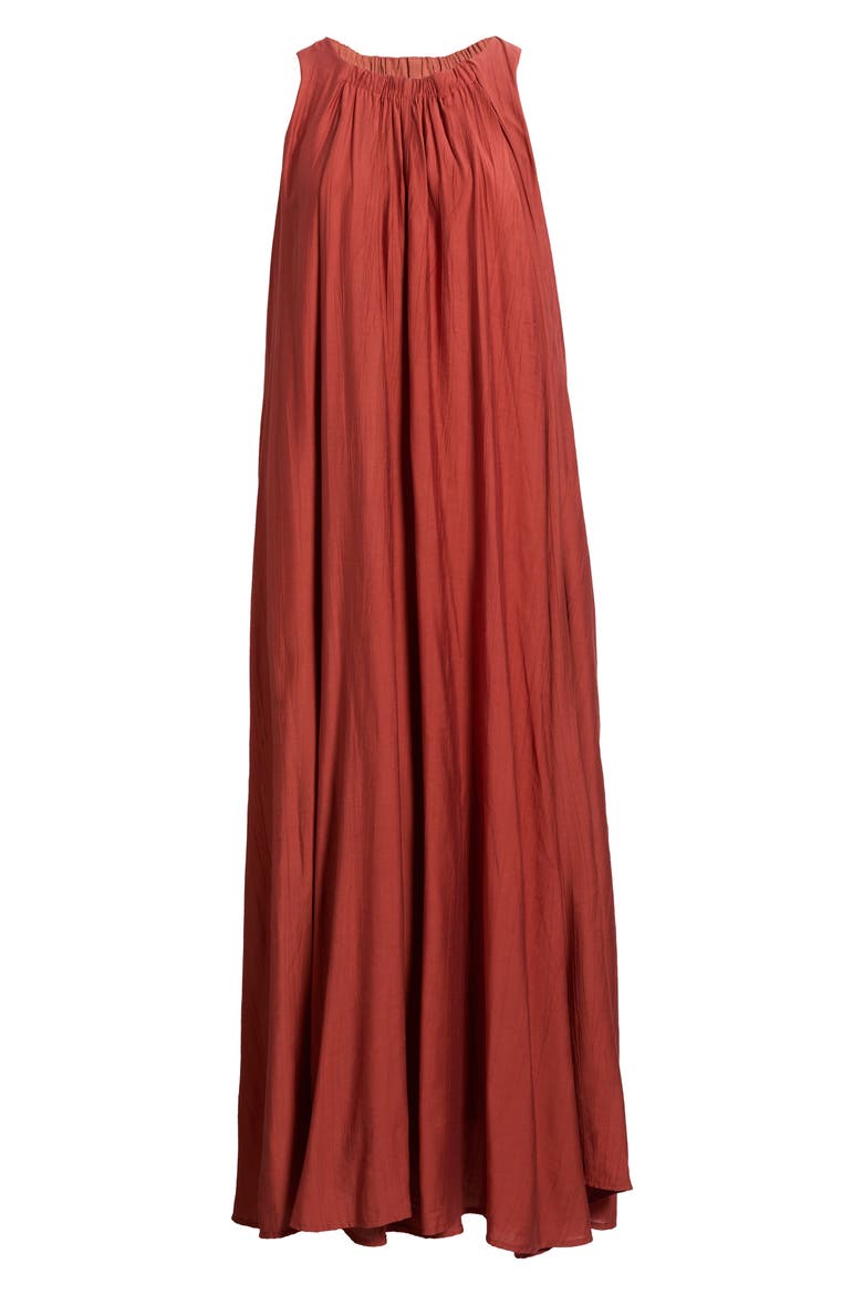 Aurelia Sleeveless Maxi Dress, Alternate, color, WINE