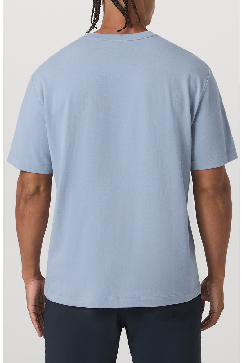 Relaxed Fit Organic Cotton T-Shirt, Alternate, color, BLUE DUSK