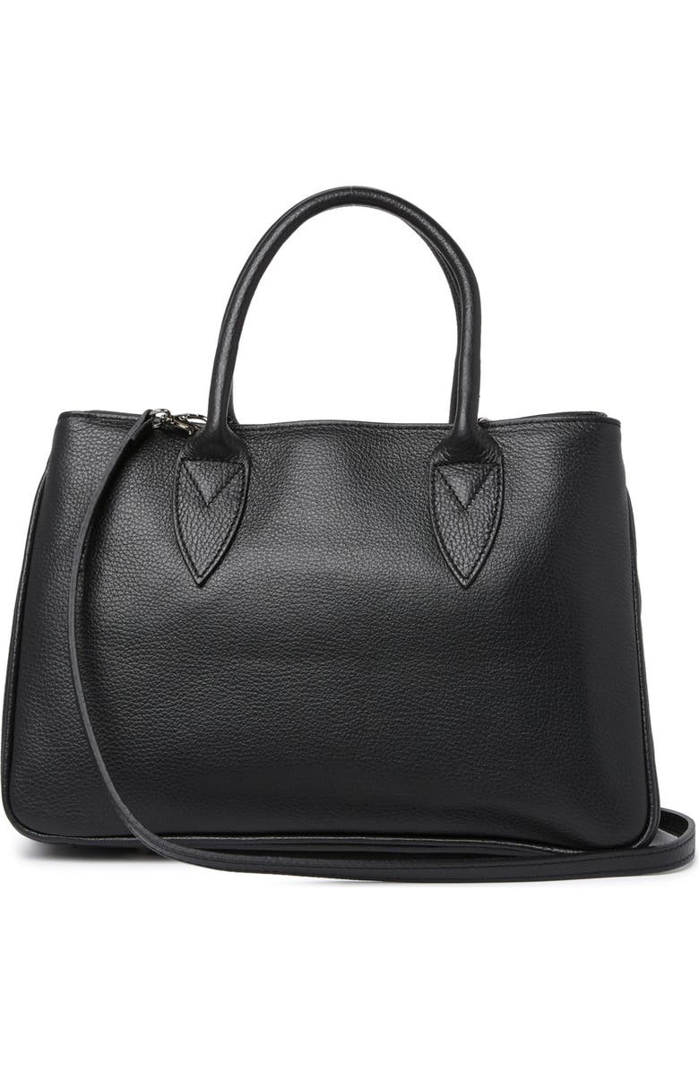 ANNA LUCHINI Leather Shopper Bag, Alternate, color,