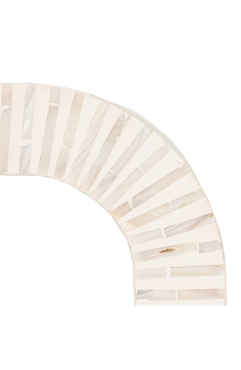 Olive Grove Waterfall Coffee Table, Alternate, color, White