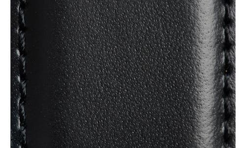 Nordstrom Travis Leather Belt In Black