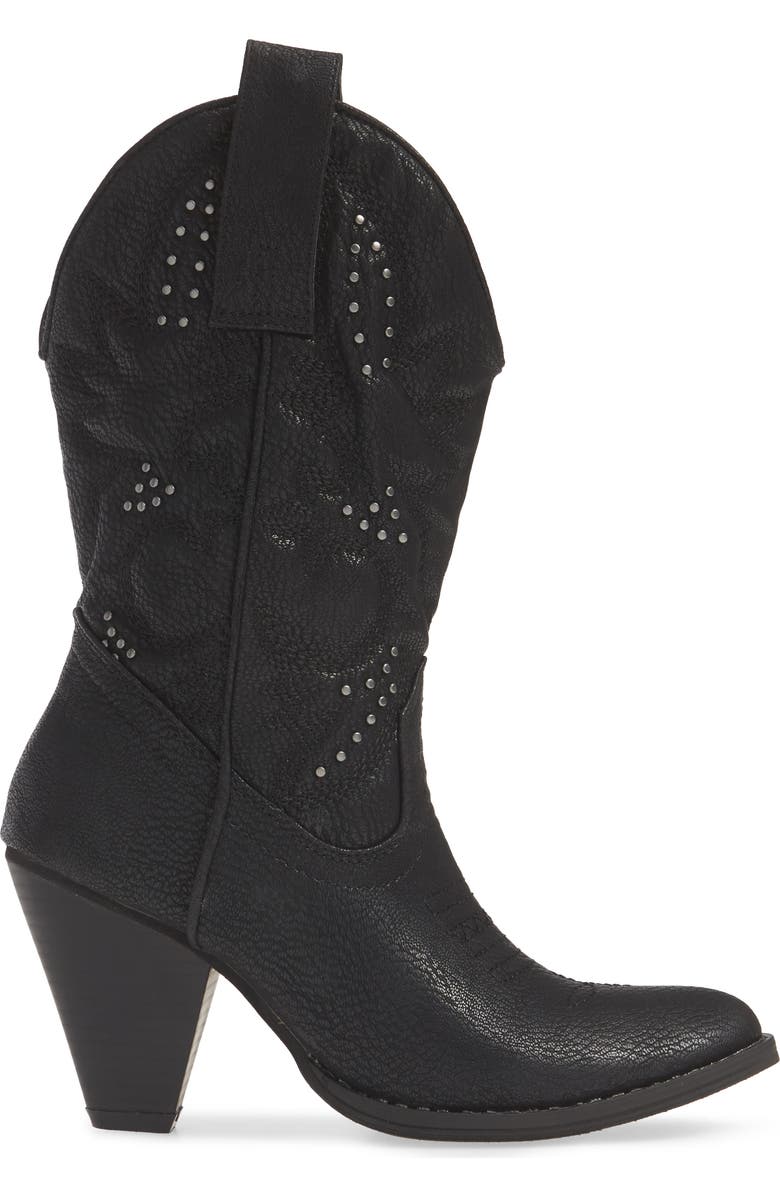 Very Volatile Wagonwheel Western Boot, Alternate, color,