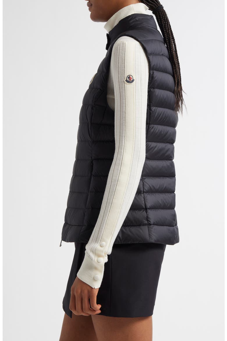 Igens Down Puffer Vest, Alternate, color, BLACK/ BLACK