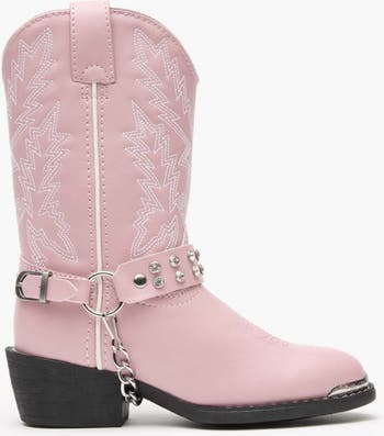 DURANGO Lil' Little Kid Pink Rhinestone Western Boot Nordstrom