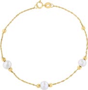 EFFY Freshwater Cultured Pearl Chain Bracelet