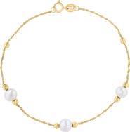 EFFY Freshwater Cultured Pearl Chain Bracelet