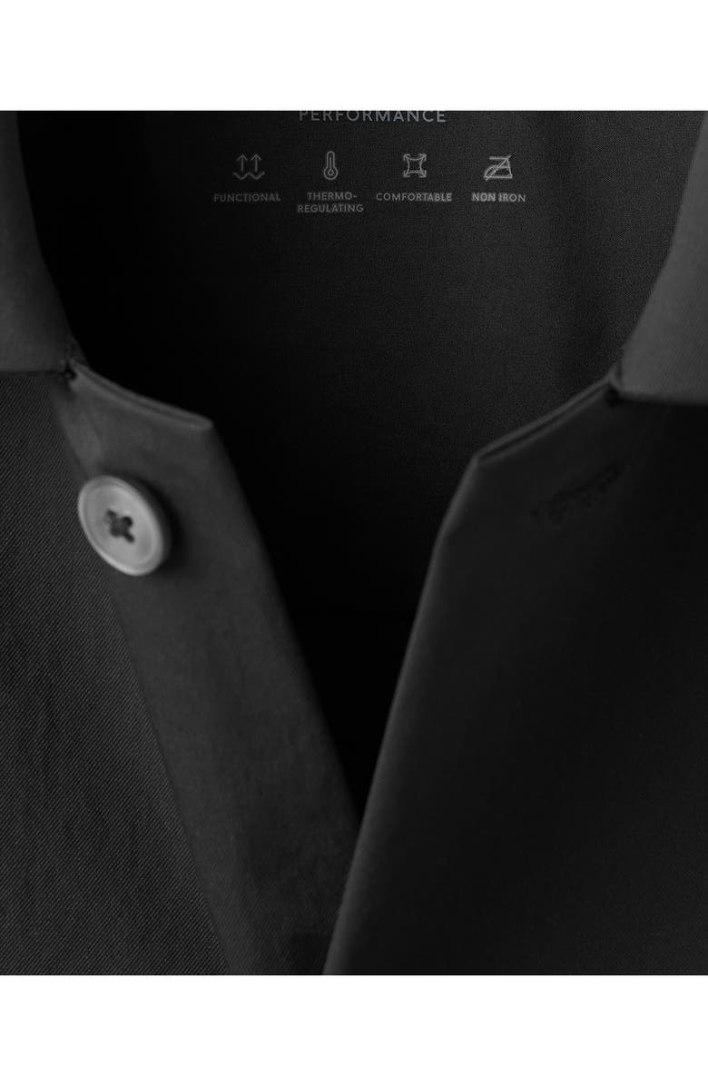 MANGO Woven Overshirt, Alternate, color, Dark Heather Grey