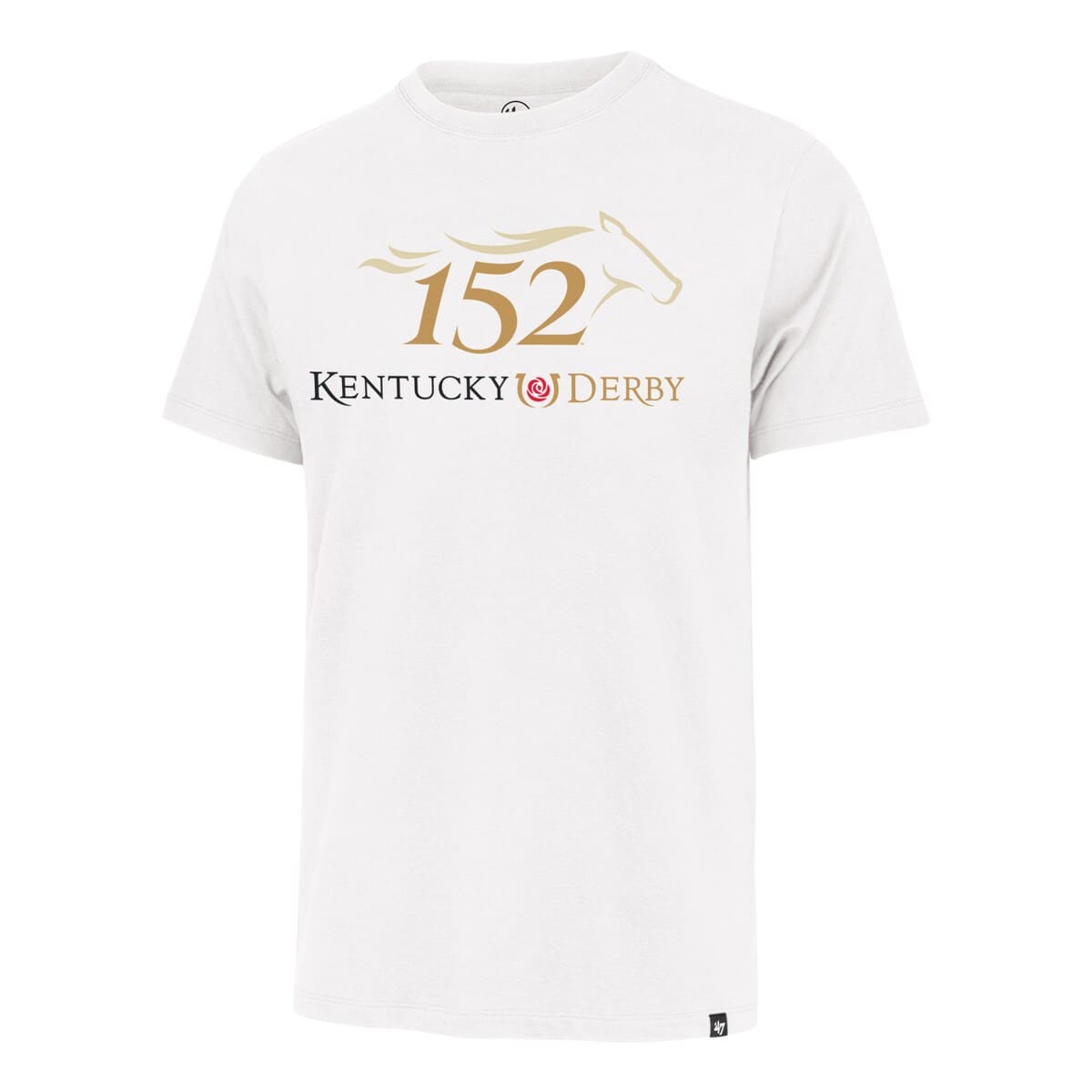 Men's '47 White 152nd Kentucky Derby Franklin T-Shirt - image 2