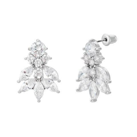Carla Crystal Stud Earrings