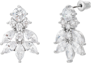 Untamed Petals Carla Crystal Stud Earrings