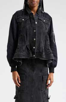 3.1 Phillip Lim Hybrid Denim Flight Jacket